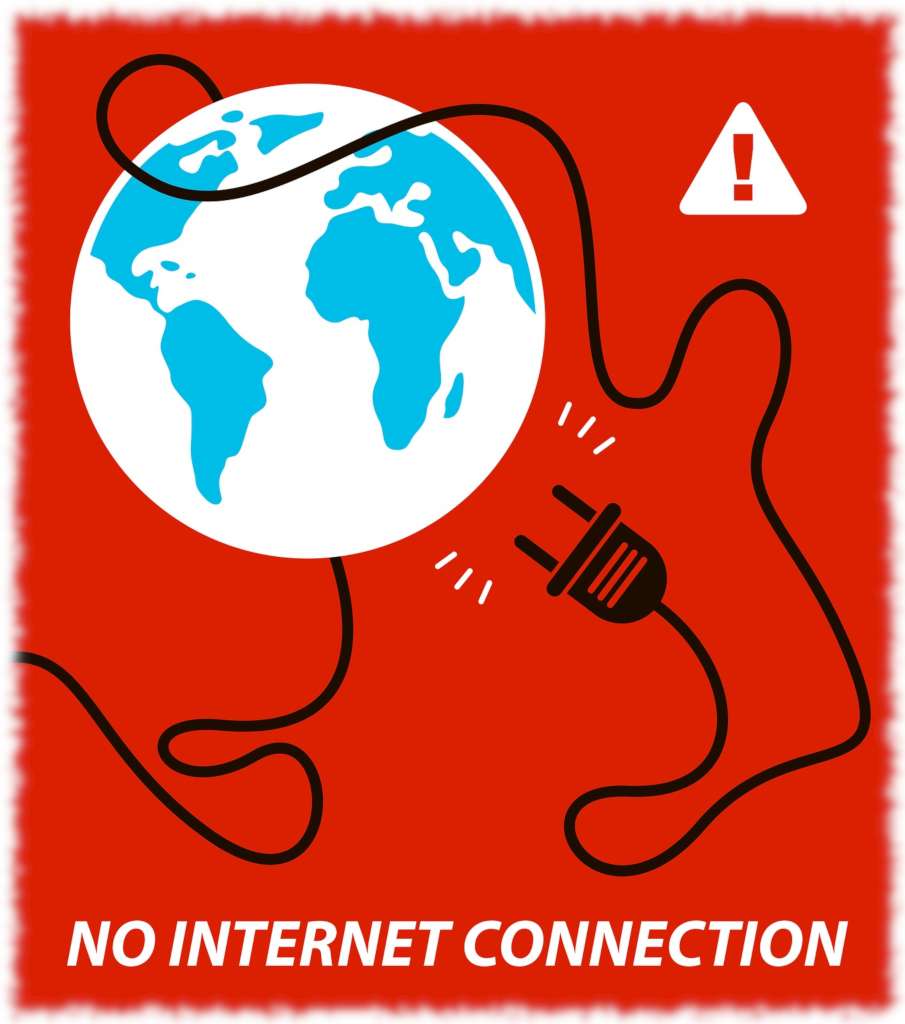 immagine no internet connection